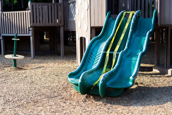 Play Area Mulch Installation in Cherry Hill