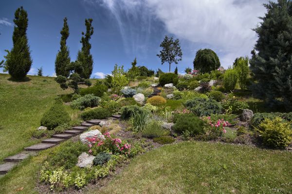 Steep Terrain Landscaping in Cherry Hill